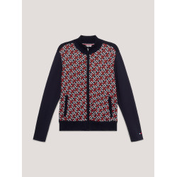 Bomber Tommy Hilfiger Equestrian Amsterdam Monogram dames Multi Multicolor