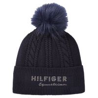 Tommy Hilfiger Equestrian Perry pomponmuts Woestijnlucht Blauw Tommy Hilfiger Equestrian Perry pomponmuts Woestijnlucht Blauw
