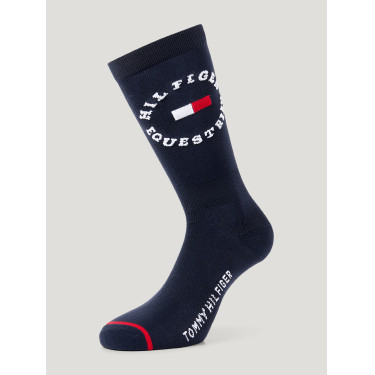 Korte sokken Tommy Hilfiger Equestrian Leon Woestijnlucht Blauw Korte sokken Tommy Hilfiger Equestrian Leon Woestijnlucht Blauw