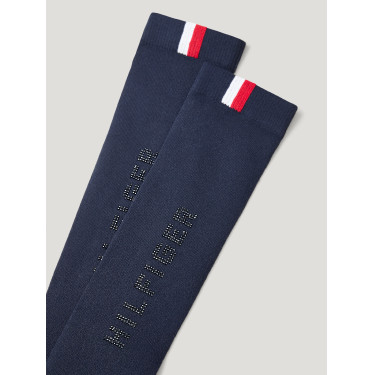 Sokken met strass Tommy Hilfiger Equestrian Erie Woestijnlucht Blauw Sokken met strass Tommy Hilfiger Equestrian Erie Woestijnlucht Blauw