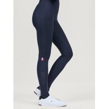 Sokken met strass Tommy Hilfiger Equestrian Erie Woestijnlucht Blauw Sokken met strass Tommy Hilfiger Equestrian Erie Woestijnlucht Blauw