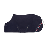 Tommy Hilfiger Equestrian Standford fleece deken Woestijnlucht Blauw Tommy Hilfiger Equestrian Standford fleece deken Woestijnlucht Blauw