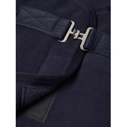 Tommy Hilfiger Equestrian Standford fleece deken Woestijnlucht Blauw Tommy Hilfiger Equestrian Standford fleece deken Woestijnlucht Blauw