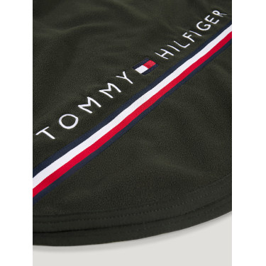 Tommy Hilfiger Equestrian Standford fleece deken Zwart