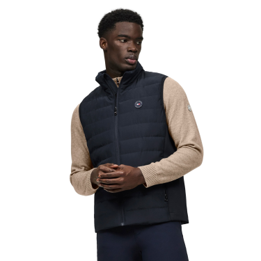Mouwloze gewatteerde bodywarmer Tommy Hilfiger Equestrian Lewis heren Woestijnlucht Blauw Mouwloze gewatteerde bodywarmer Tommy Hilfiger Equestrian Lewis heren Woestijnlucht Blauw