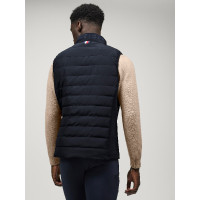 Mouwloze gewatteerde bodywarmer Tommy Hilfiger Equestrian Lewis heren Woestijnlucht Blauw Mouwloze gewatteerde bodywarmer Tommy Hilfiger Equestrian Lewis heren Woestijnlucht Blauw
