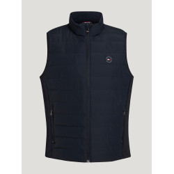 Mouwloze gewatteerde bodywarmer Tommy Hilfiger Equestrian Lewis heren Woestijnlucht Blauw