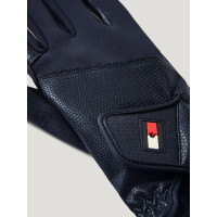 Tommy Hilfiger Equestrian Bryce rijhandschoenen Woestijnlucht Blauw