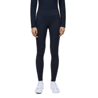Legging Tommy Hilfiger Equestrian Elmira Winter met strass full grip dames Woestijnlucht Blauw