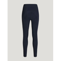 Legging Tommy Hilfiger Equestrian Elmira Winter met strass full grip dames Woestijnlucht Blauw