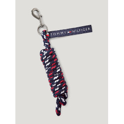 Halster en leadrope Tommy Hilfiger Equestrian Yale met bont Woestijnlucht Blauw Halster en leadrope Tommy Hilfiger Equestrian Yale met bont Woestijnlucht Blauw