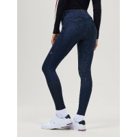 Damesrijbroek Tommy Hilfiger Equestrian Hope denim Spoelen