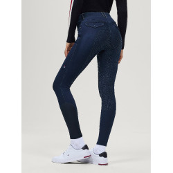 Damesrijbroek Tommy Hilfiger Equestrian Hope denim Spoelen