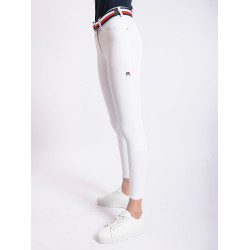 Wedstrijdbroek Tommy Hilfiger Equestrian Geneva dames kniestukken-grip Optisch wit Wedstrijdbroek Tommy Hilfiger Equestrian Geneva dames kniestukken-grip Optisch wit