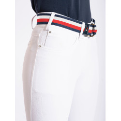 Wedstrijdbroek Tommy Hilfiger Equestrian Geneva dames kniestukken-grip Optisch wit Wedstrijdbroek Tommy Hilfiger Equestrian Geneva dames kniestukken-grip Optisch wit