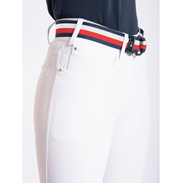 Wedstrijdbroek Tommy Hilfiger Equestrian Geneva dames kniestukken-grip Optisch wit Wedstrijdbroek Tommy Hilfiger Equestrian Geneva dames kniestukken-grip Optisch wit