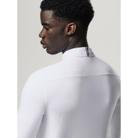 Wedstrijdpoloshirt met lange mouwen Tommy Hilfiger Equestrian Eaton heren Optisch wit Wedstrijdpoloshirt met lange mouwen Tommy Hilfiger Equestrian Eaton heren Optisch wit