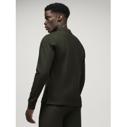 Tommy Hilfiger Equestrian Erwin herenshirt met lange mouwen Zwart