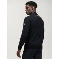 Kasjmier trui Tommy Hilfiger Equestrian 1/2 zip Oakfield heren Woestijnlucht Blauw Kasjmier trui Tommy Hilfiger Equestrian 1/2 zip Oakfield heren Woestijnlucht Blauw