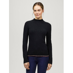 Cashmere trui Tommy Hilfiger Equestrian Ellery dames Woestijnlucht Blauw