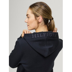Unisex Tommy Hilfiger Equestrian Grove hoodie Woestijnlucht Blauw Unisex Tommy Hilfiger Equestrian Grove hoodie Woestijnlucht Blauw