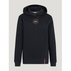 Unisex Tommy Hilfiger Equestrian Grove hoodie Woestijnlucht Blauw Unisex Tommy Hilfiger Equestrian Grove hoodie Woestijnlucht Blauw