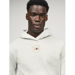 Unisex Tommy Hilfiger Equestrian Grove hoodie Ecru Beige