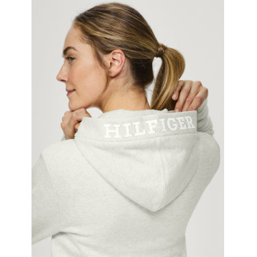 Unisex Tommy Hilfiger Equestrian Grove hoodie Ecru Beige