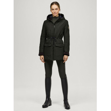 Gewatteerd jack Tommy Hilfiger Equestrian Forest dames Zwart Gewatteerd jack Tommy Hilfiger Equestrian Forest dames Zwart