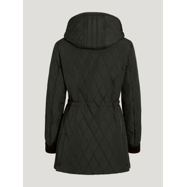 Gewatteerd jack Tommy Hilfiger Equestrian Forest dames Zwart Gewatteerd jack Tommy Hilfiger Equestrian Forest dames Zwart