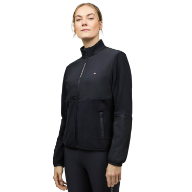 Fleecevest Tommy Hilfiger Equestrian Huntington dames Woestijnlucht Blauw Fleecevest Tommy Hilfiger Equestrian Huntington dames Woestijnlucht Blauw