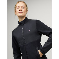 Fleecevest Tommy Hilfiger Equestrian Huntington dames Woestijnlucht Blauw Fleecevest Tommy Hilfiger Equestrian Huntington dames Woestijnlucht Blauw