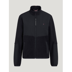 Fleecevest Tommy Hilfiger Equestrian Huntington dames Woestijnlucht Blauw Fleecevest Tommy Hilfiger Equestrian Huntington dames Woestijnlucht Blauw