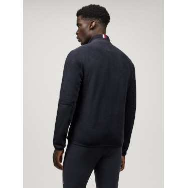 Heren fleecejack Tommy Hilfiger Equestrian Woodstock Woestijnlucht Blauw Heren fleecejack Tommy Hilfiger Equestrian Woodstock Woestijnlucht Blauw