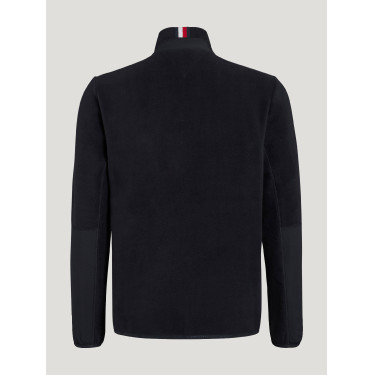 Heren fleecejack Tommy Hilfiger Equestrian Woodstock Woestijnlucht Blauw Heren fleecejack Tommy Hilfiger Equestrian Woodstock Woestijnlucht Blauw