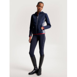 Softshelljack Tommy Hilfiger Equestrian London dames Woestijnlucht Blauw