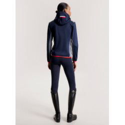 Softshelljack Tommy Hilfiger Equestrian London dames Woestijnlucht Blauw