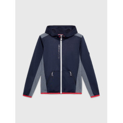 Softshelljack Tommy Hilfiger Equestrian London dames Woestijnlucht Blauw