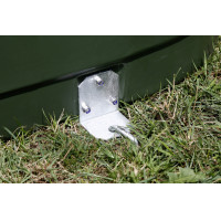 Grondanker voor weidebak...