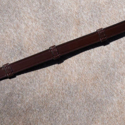 Teugels van Working by Dy'on Volledig Leer Met 7 Stops 5/8" Bruin