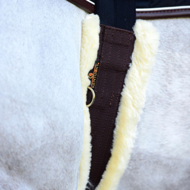 Schapenvacht singel Kentucky Bruin Schapenvacht singel Kentucky Bruin