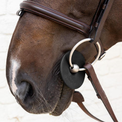 Siliconen bitringen Grooming Deluxe van Kentucky Zwart