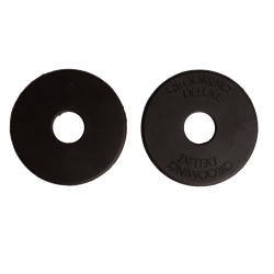 Siliconen bitringen Grooming Deluxe van Kentucky Zwart