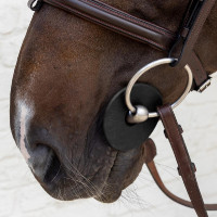 Siliconen bitringen Grooming Deluxe van Kentucky Zwart Siliconen bitringen Grooming Deluxe van Kentucky Zwart