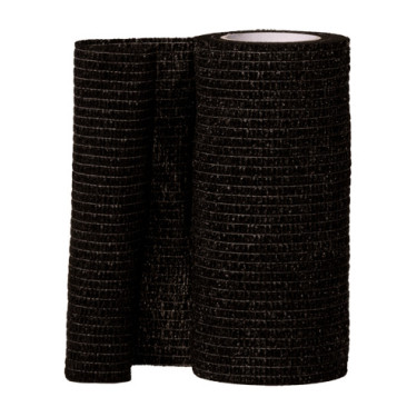 Bandage VetCoFlex Grooming Deluxe van Kentucky Zwart