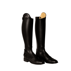 Dy'on rijlaarzen met veters zwart in maat 41/45 Zwart Dy'on rijlaarzen met veters zwart in maat 41/45 Zwart