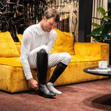 Dy'on Slim veterschoenen laarzen maat 36/40 Zwart