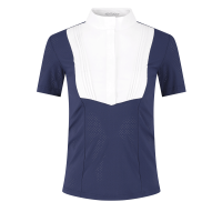 Kentucky Heritage Air wedstrijdshirt voor dames met korte mouwen Marine Marineblauw