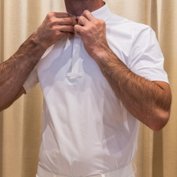 Kentucky wedstrijdshirt heren Classic met korte mouwen Wit