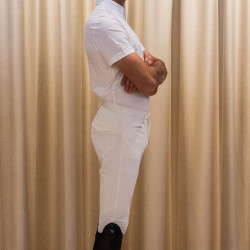 Kentucky wedstrijdshirt heren Classic met korte mouwen Wit